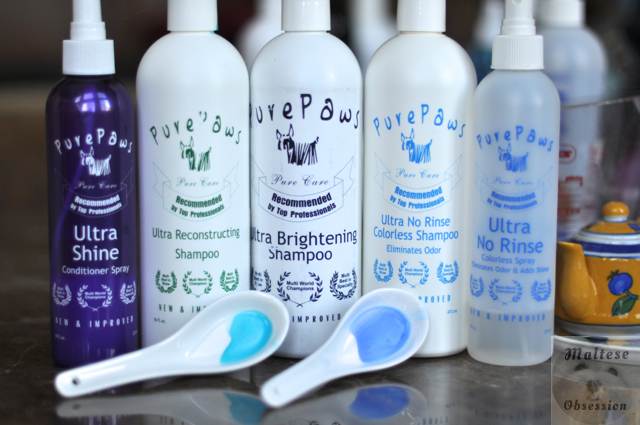 Pure Paws Maltese Obsession Favorite Go To Hair Products